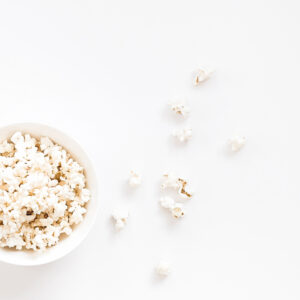 organic popcorn